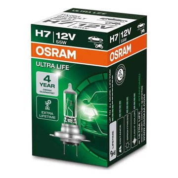 Lâmpada de carro ULTRA LIFE H7 PX26d/55W/12V - Osram