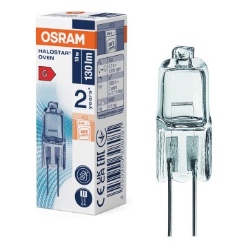 Lâmpada de forno HALOSTAR G4/10W/12V 2700K - Osram