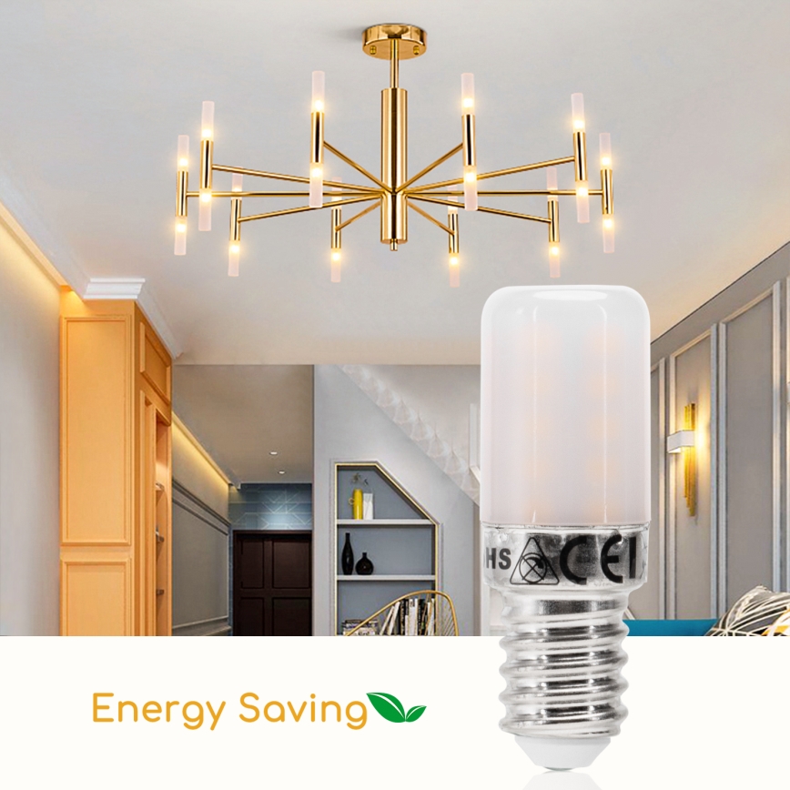 Lâmpada de frigorífico LED T18 E14/3,5W/230V 3000K - Aigostar
