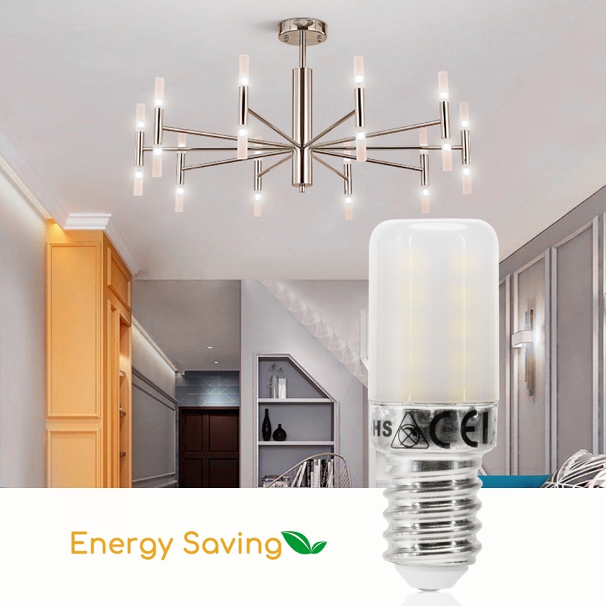 Lâmpada de frigorífico LED T18 E14/3,5W/230V 6500K - Aigostar
