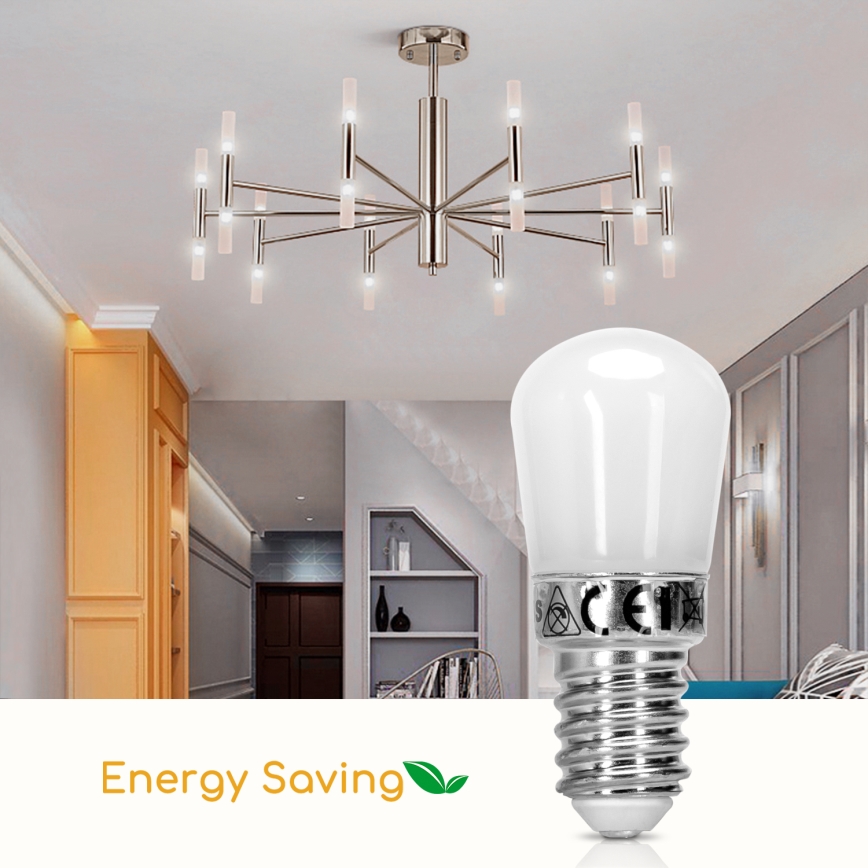 Lâmpada de frigorífico LED T22 E14/2W/230V 6500K - Aigostar