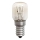 Lâmpada de frigorífico T25 E14/15W/230V 2700K