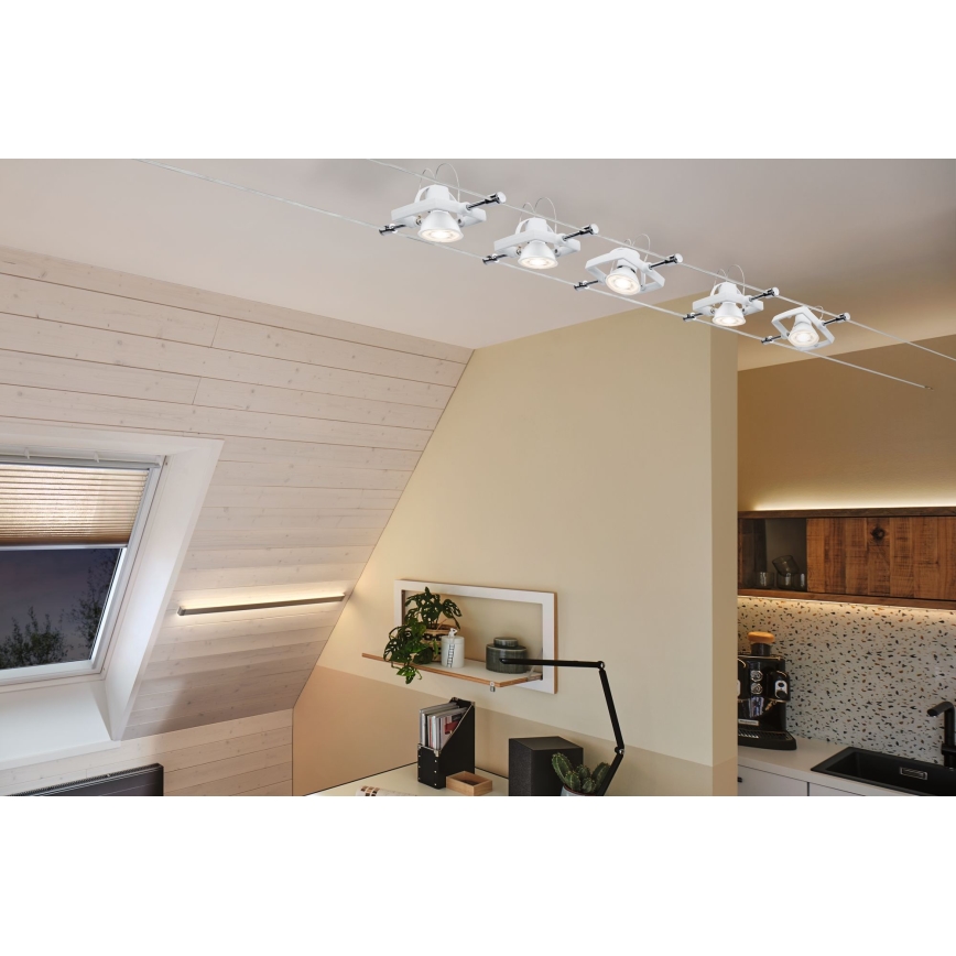 Lâmpada de holofote LED com regulação GU5.3/6.5W/12V 2700K – Paulmann 28758