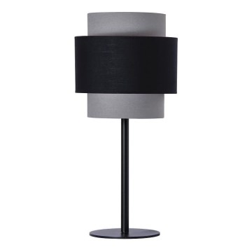 Lâmpada de mesa 1xE27/60W/230V cinza