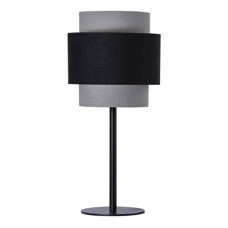Lâmpada de mesa 1xE27/60W/230V cinza