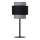 Lâmpada de mesa 1xE27/60W/230V cinza