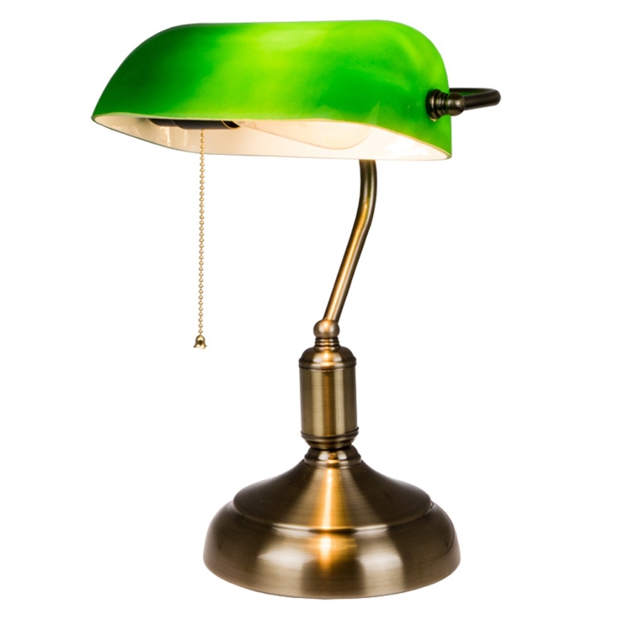 Lâmpada de mesa BANKER 1xE27/60W/230V