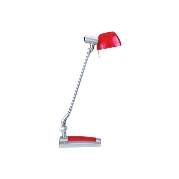 Lâmpada de mesa GINEVRA 1xG9/40W/230V vermelho