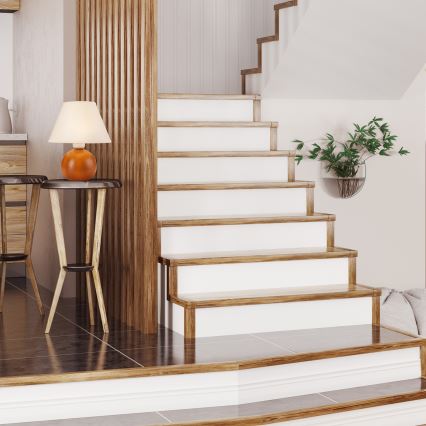Lâmpada de mesa JUTA 1xE27/60W/230V faia