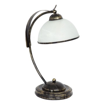 Lâmpada de mesa KORFU 1xE27/60W/230V