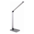 Lâmpada de mesa LED com carregador sem fio LED/10W/230V 3000/4000/4500/5000/6000K cromo fosco