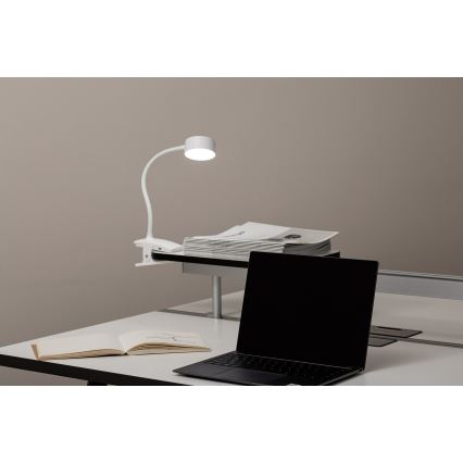 Top Light - Lâmpada de mesa LED dimmerizável com touch e clip BELLA LED/4,8W/5V 3000-6500K branca