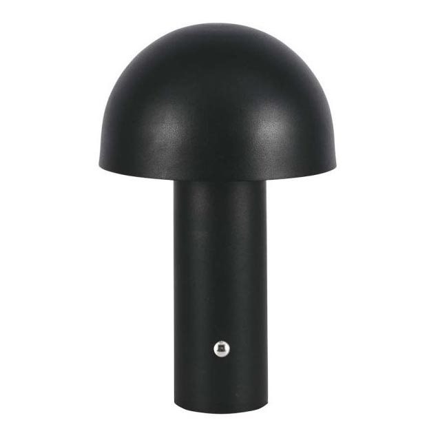 Lâmpada de mesa LED recarregável com dimmer tátil LED/1W/5V 3000-6000K 1800 mAh preta