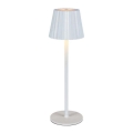 Lâmpada de mesa LED recarregável com dimmer tátil LED/4W/5V 3000-6000K 1800 mAh branca
