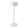 Lâmpada de mesa LED recarregável com toque, dimmer, para uso externo LED/2W/5V 4400 mAh IP54 branca