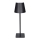 Lâmpada de mesa LED tátil recarregável com dimmer LUCCA LED/3,7V 3000/4000/6500K 2000 mAh preta