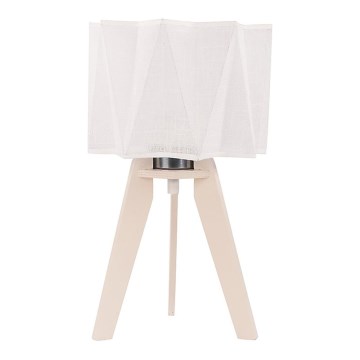 Lâmpada de mesa PIANO NATUR 1xE27/60W/230V