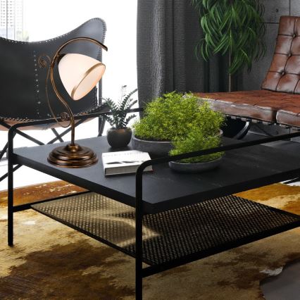 Lâmpada de mesa RETRO II 1xE27/60W/230V