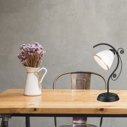 Lâmpada de mesa RETRO II 1xE27/60W/230V