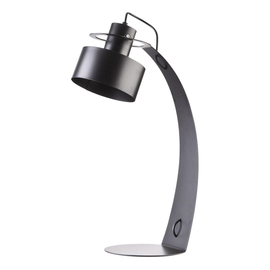 Lâmpada de mesa RIF 1xE27/60W/230V preto antigo