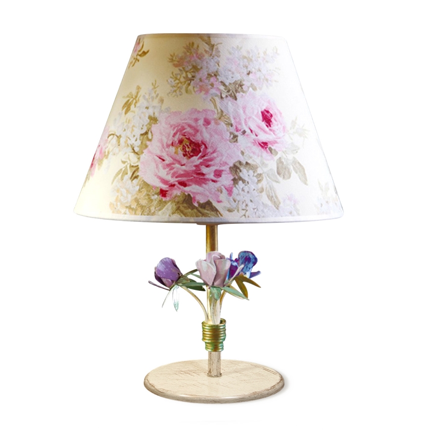 Lâmpada de mesa ROMANCE 1xE27/60W/230V 44 cm