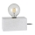 Lâmpada de mesa STRONG DOUBLE 1xE27/25W/230V concreto