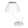 Lâmpada de mesa VICTORIA 1xE27/60W/230V branco