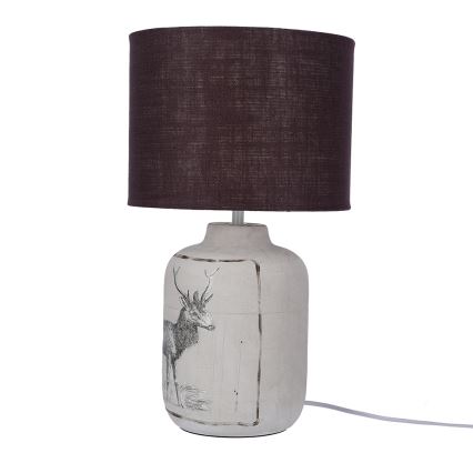 Lâmpada de mesa WALIA 1xE27/60W/230V