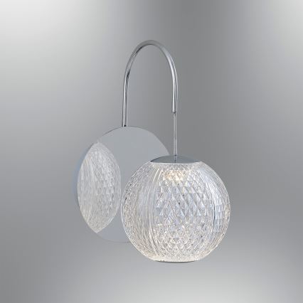 Lâmpada de parede LED CREMONA LED/5W/230V 3000K cromado acetinado