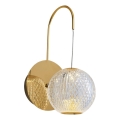 Lâmpada de parede LED CREMONA LED/5W/230V 3000K dourada
