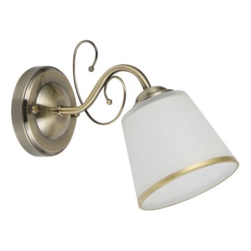 Lâmpada de parede LOSANNA 1xE14/40W/230V em latão
