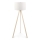 Lâmpada de pé AYD 1xE27/60W/230V branco/bege