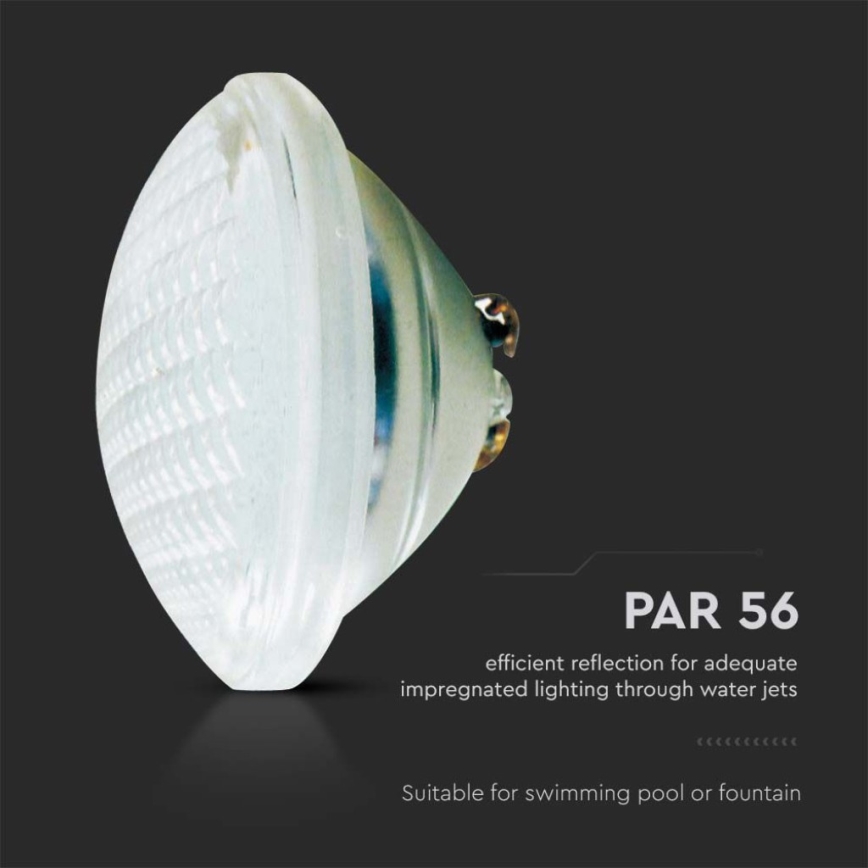 Lâmpada de piscina LED/35W/12V IP68 6500K
