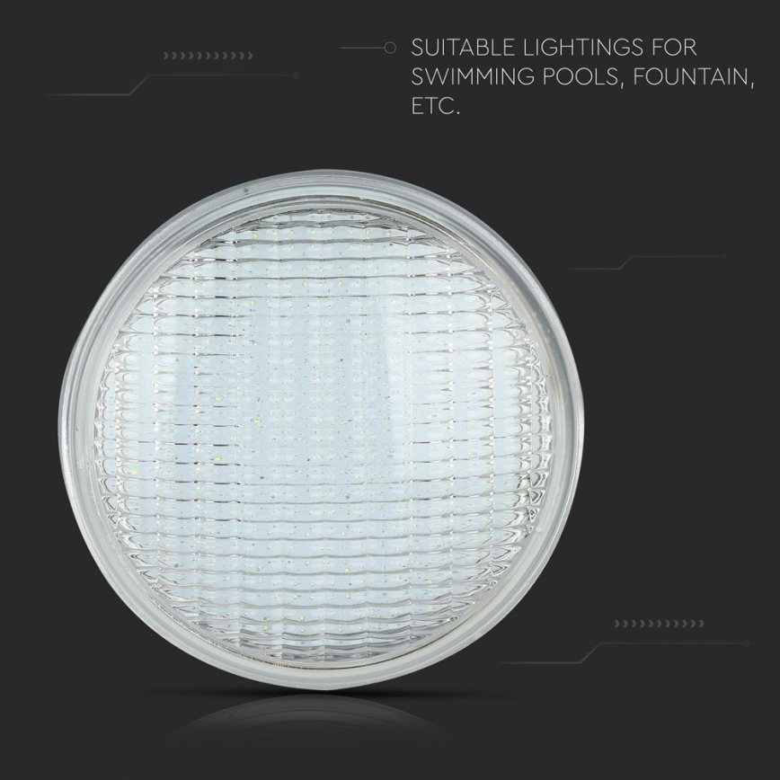 Lâmpada de piscina LED LED/8W/230V IP68 3000K