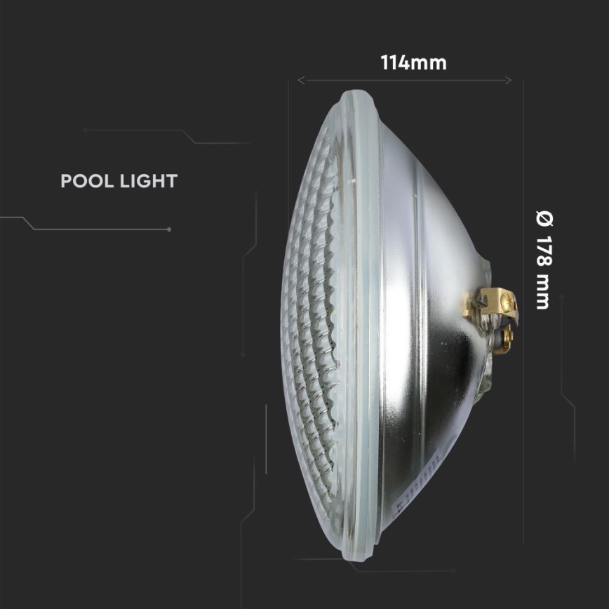Lâmpada de piscina LED LED/8W/230V IP68 3000K