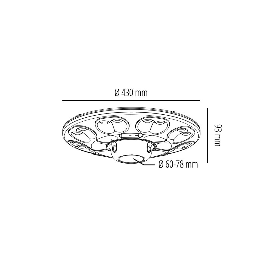 Lâmpada de rua solar LED com sensor LUVIA LED/15W/3,2V 4000K IP54 5400 mAh + controlo remoto