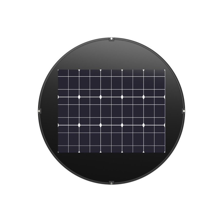 Lâmpada de rua solar LED com sensor LUVIA LED/15W/3,2V 6500K IP54 5400 mAh + controle remoto