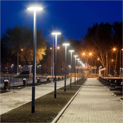 Candeeiro de rua solar LED com sensor SOLSUMI LED/25W/3,2V IP54 25000 mAh + controlo remoto