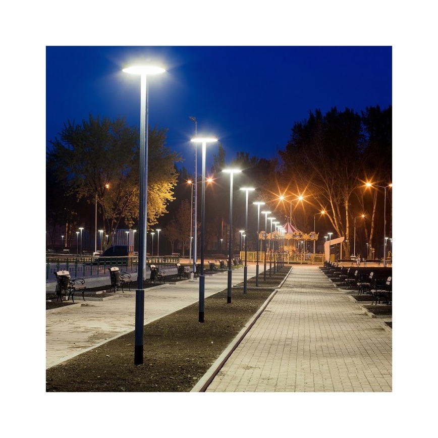 Candeeiro de rua solar LED com sensor SOLSUMI LED/25W/3,2V IP54 25000 mAh + controlo remoto