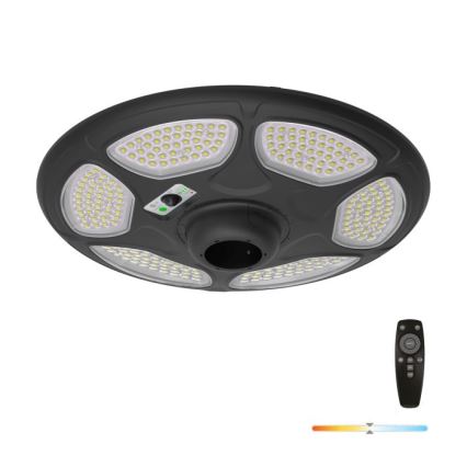 Candeeiro de rua solar LED com sensor SOLSUMI LED/25W/3,2V IP54 25000 mAh + controlo remoto