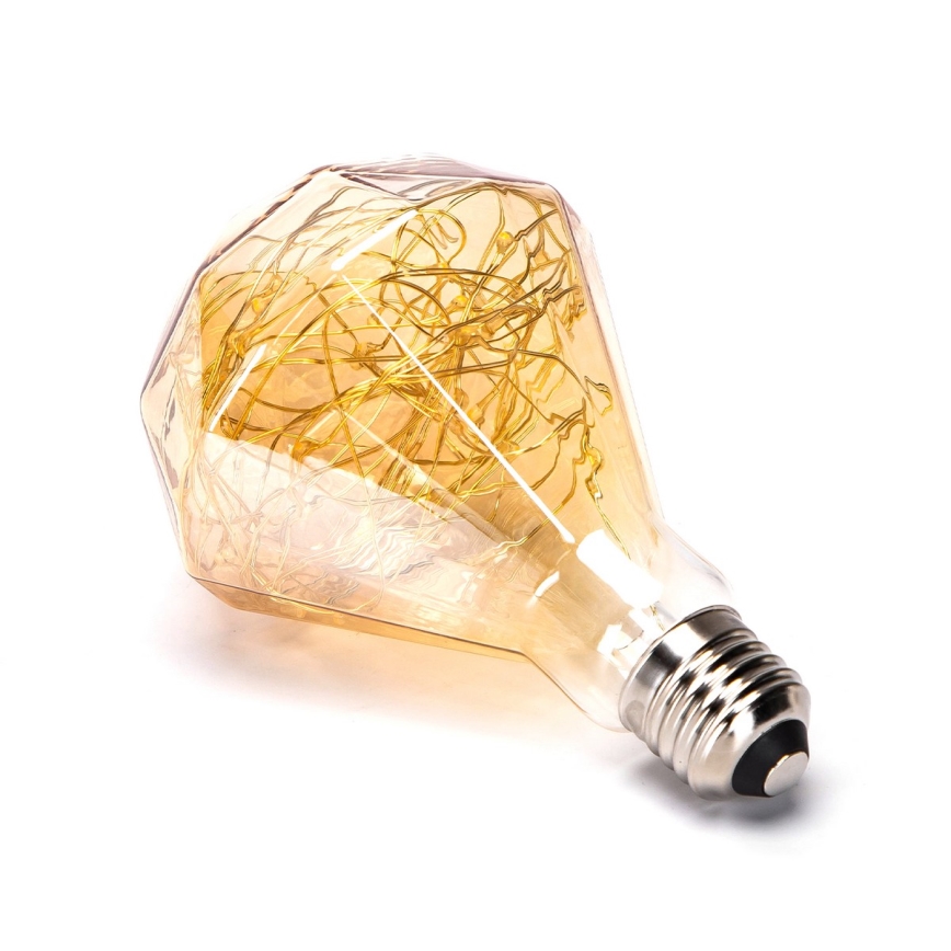 Lâmpada decorativa LED D95 E27/1,2W/230V 2500K - Aigostar