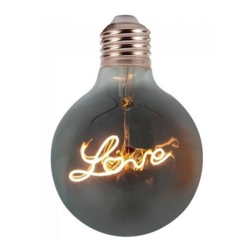 Lâmpada decorativa LED FILAMENT G125 E27/5W/230V 2200K