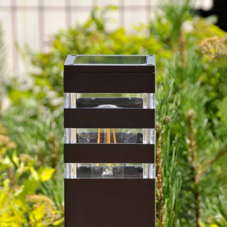 Lâmpada exterior TEKSAS 1xE27/12W/230V IP44 74 cm antracite