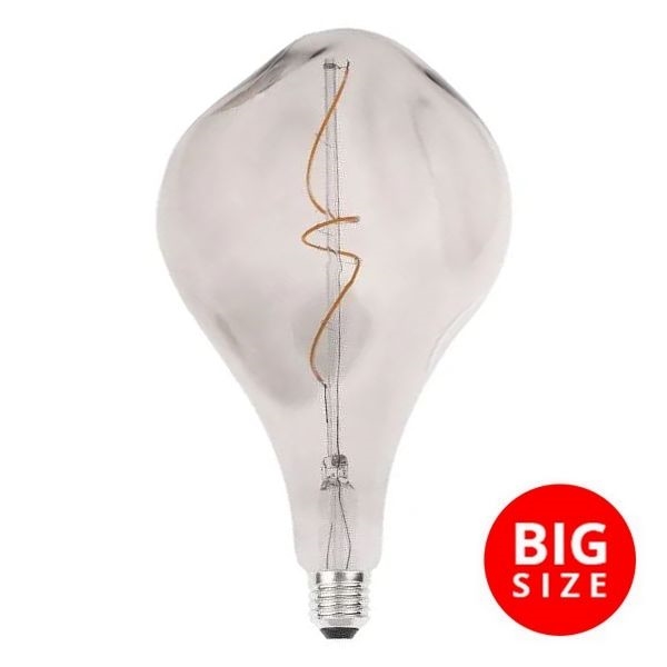 Lâmpada FILAMENTO LED BUMPED SMOKE ET160 E27/4W/230V 2000K