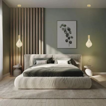 Lâmpada FILAMENTO LED BUMPED SMOKE ET160 E27/4W/230V 2000K