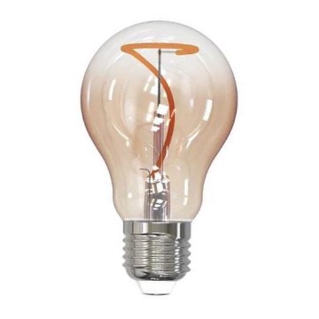 Lâmpada FILAMENTO LED SHAPE A60 E27/4W/230V 1800K castanho