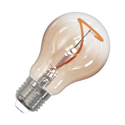 Lâmpada FILAMENTO LED SHAPE A60 E27/4W/230V 1800K castanho