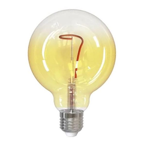 Lâmpada FILAMENTO LED SHAPE G95 E27/4W/230V 1800K amarelo