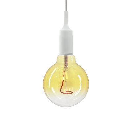 Lâmpada FILAMENTO LED SHAPE G95 E27/4W/230V 1800K amarelo