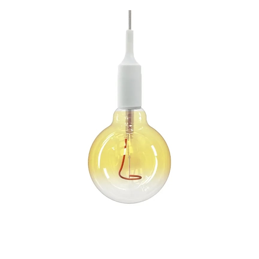 Lâmpada FILAMENTO LED SHAPE G95 E27/4W/230V 1800K amarelo